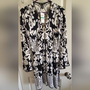 Never worn sexy embroidered Dress